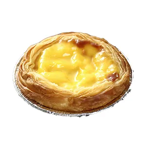 Tartaleta de Huevo Hojaldrada