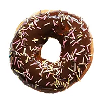 Donas Recubiertas en Chocolate